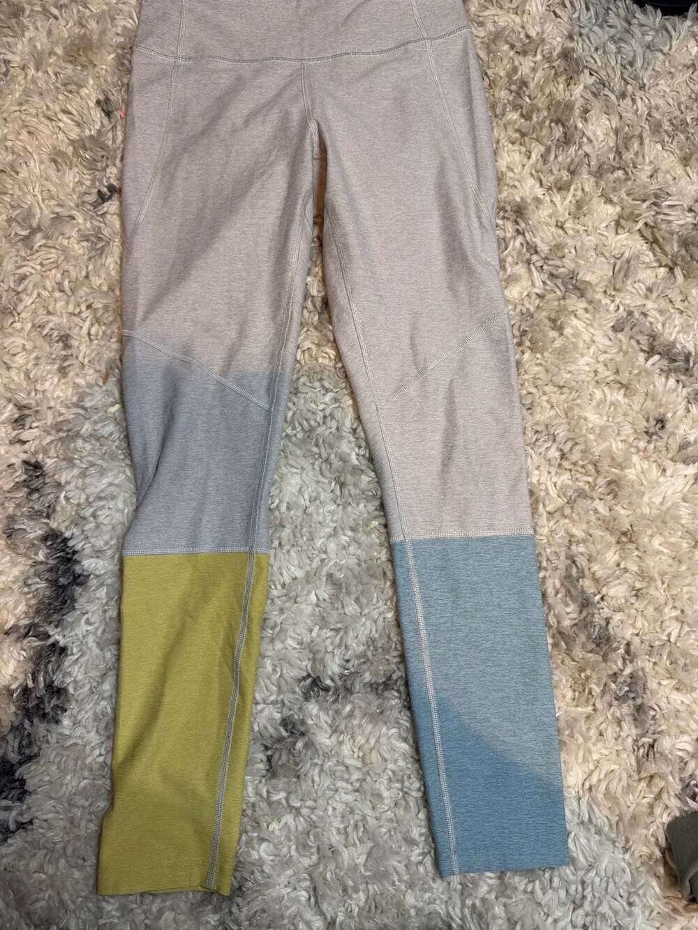 Outdoor Voices 7/8 Tri Tone Warmup Leggings Small